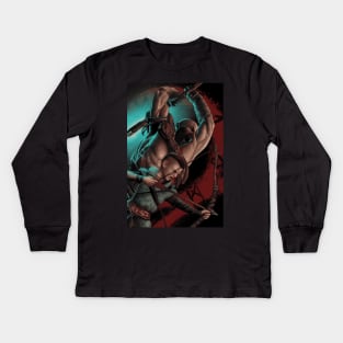 God of War: Spartan Rage Kids Long Sleeve T-Shirt